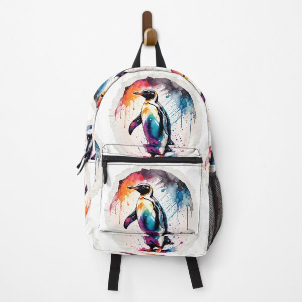 Item preview, Penguin Paint Splash Artwork designed and sold by BotunPeony.