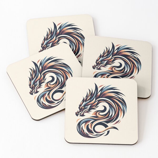 Item preview, Tribal Flame: A Dragon's Dance in Color designed and sold by CreationP.