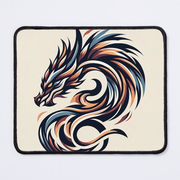 Item preview, Tribal Flame: A Dragon's Dance in Color designed and sold by CreationP.