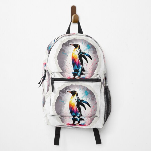 Item preview, Penguin Paint Splash Artwork designed and sold by BotunPeony.