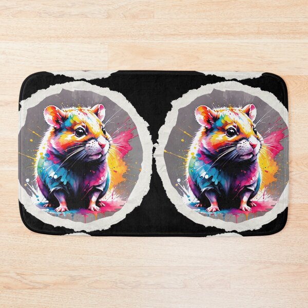 Item preview, Hamster Paint Splash Artwork  designed and sold by BotunPeony.
