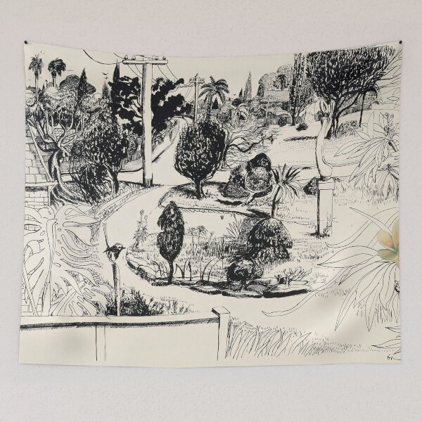 Item preview, Brett Whiteley artwork Brett Whiteley painting 1939 1992 designed and sold by Amy-Hamilton.