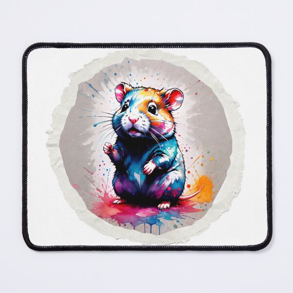 Item preview, Hamster Paint Splash Artwork designed and sold by BotunPeony.