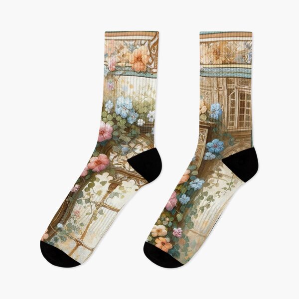 Item preview, Bouquet Balustrade : Heritage in Hues designed and sold by TheCheckerwell.