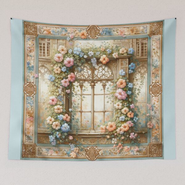 Item preview, Bouquet Balustrade : Heritage in Hues designed and sold by TheCheckerwell.