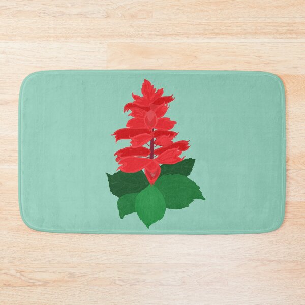 Item preview, Salvia Splendens designed and sold by heartart85.