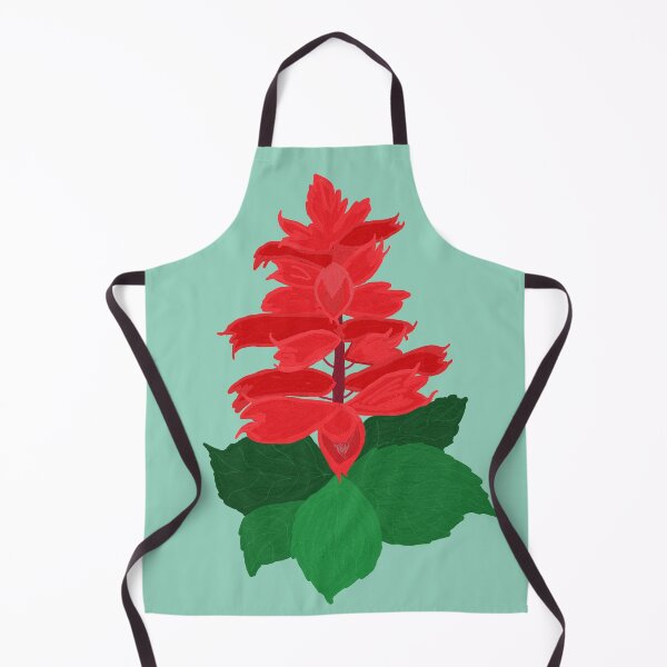 Item preview, Salvia Splendens designed and sold by heartart85.