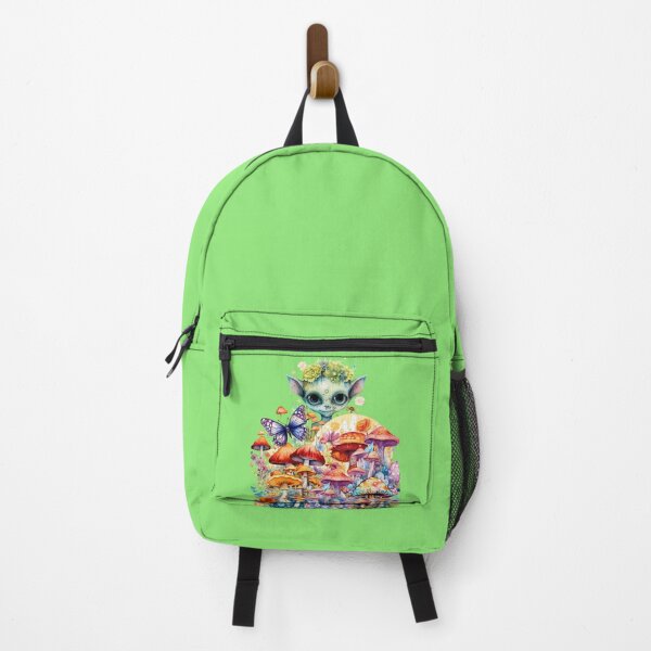 Item preview, A Creature Colorful Mushrooms, A Butterfly Among Nature. designed and sold by ProDesignByMK.