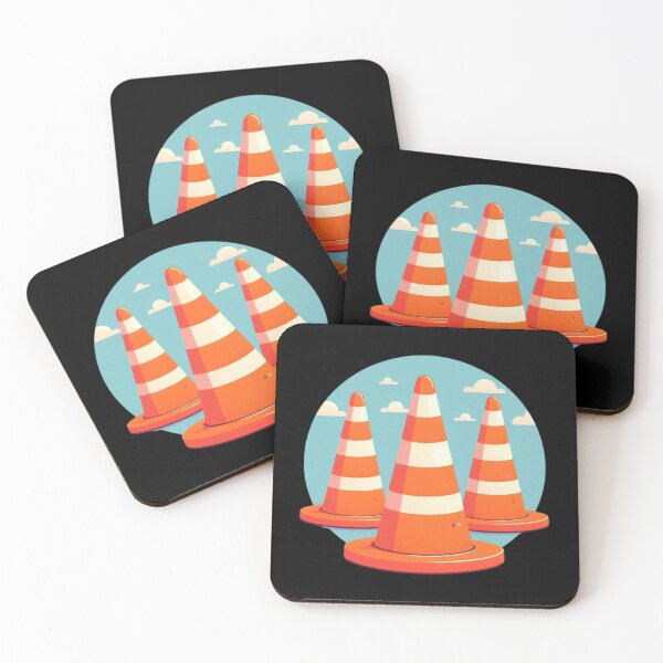 Item preview, Orange Traffic Cones designed and sold by Azrora.