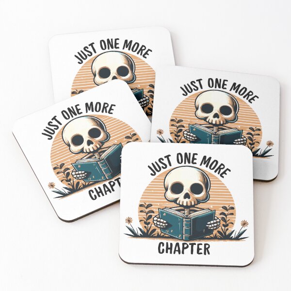Item preview, Funny Just One More Chapter designed and sold by TomFrontierArt.