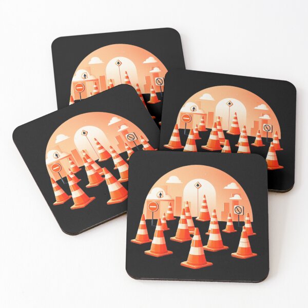 Item preview, Orange Traffic Cones designed and sold by Azrora.