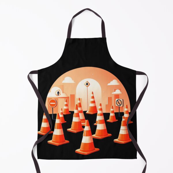 Item preview, Orange Traffic Cones designed and sold by Azrora.