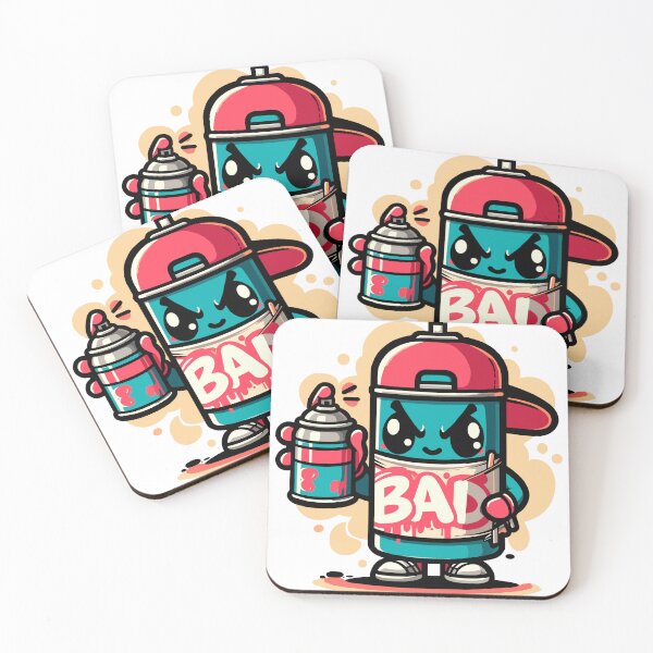 Item preview, Bad Cute Graffitispray designed and sold by BadGraffitiman.