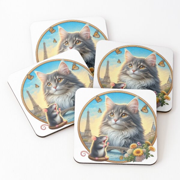 Item preview, Maine Coon cat, New York, designed and sold by KICIART.