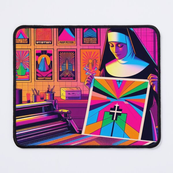 Item preview, Sister Corita Kent - The Screen Printing Nun 2 designed and sold by PennyOz @ Skipton Studioz.