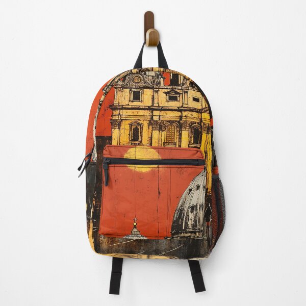 Item preview, Rome city colorful travel vintage graphicS designed and sold by wonderfulpark.