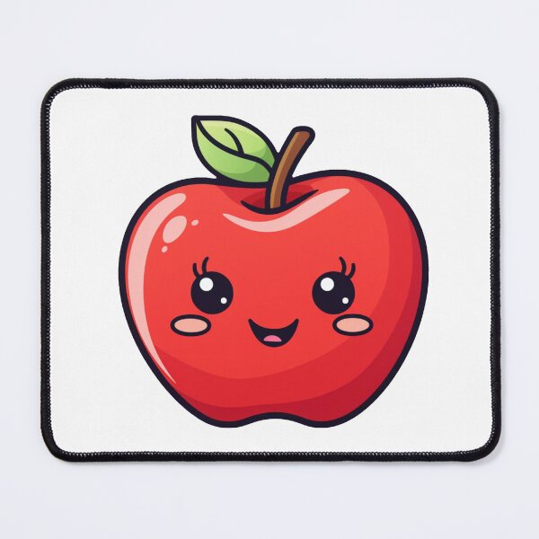Item preview, Apple Cute Cartoon style designed and sold by MuteluArtwork.