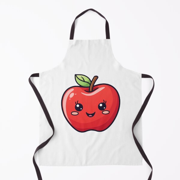 Item preview, Apple Cute Cartoon style designed and sold by MuteluArtwork.