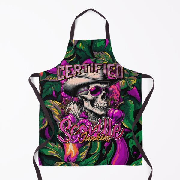 Item preview, Certified Scoville Junkies: Skulls Grinning Through the Habanero Haze [Full - Violet] designed and sold by SuriyaArts.