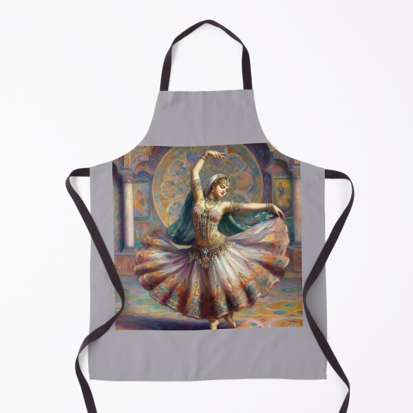 Item preview, Beautiful Oriental Dancer East dance oil painting designed and sold by ArtUnova.