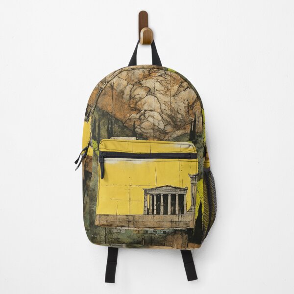 Item preview, Athens colorful travel vintage graphics designed and sold by wonderfulpark.