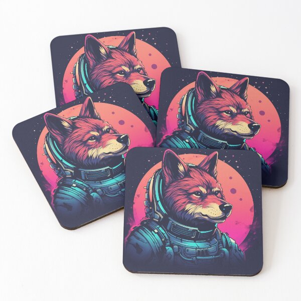 Item preview, Space-fox designed and sold by Badgers-Artopia.
