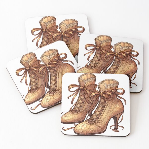 Item preview, Brown Victorian Shoes designed and sold by anderelbe.
