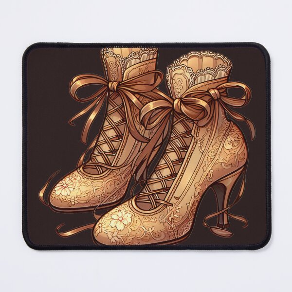 Item preview, Brown Victorian Shoes designed and sold by anderelbe.
