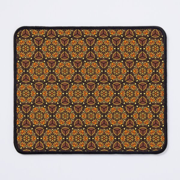 Item preview, Orange Hexagon Abstract Pattern designed and sold by Zuriezuart.