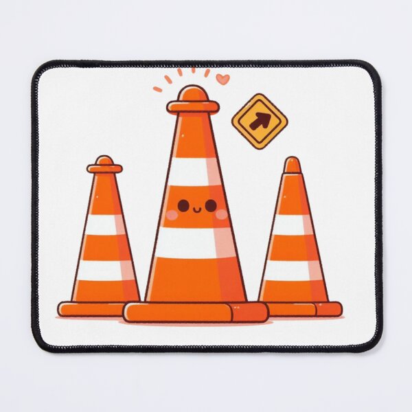 Item preview, Orange Traffic Cones designed and sold by Azrora.