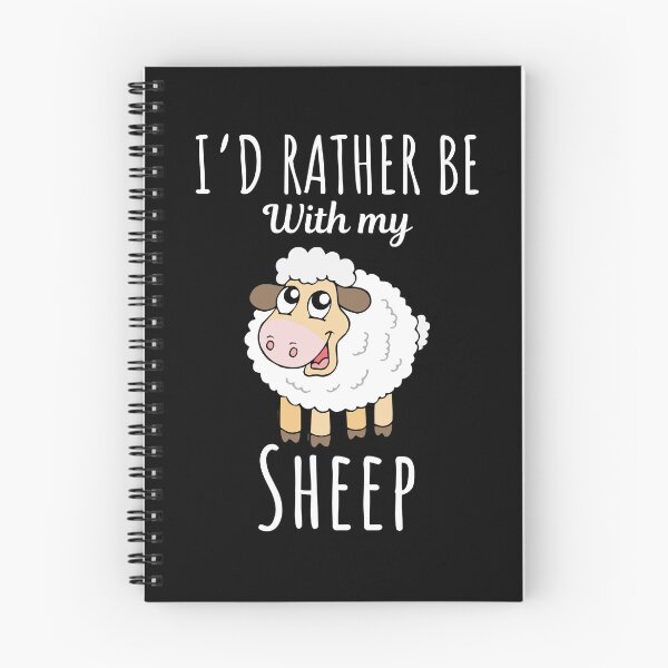Item preview, I'd rather be with my sheep, funny sheep lovers and owners saying designed and sold by NBSStore.