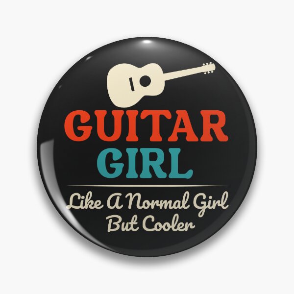 Item preview, Guitar Girl: Like a Normal Girl, But Cooler designed and sold by Artifylab.