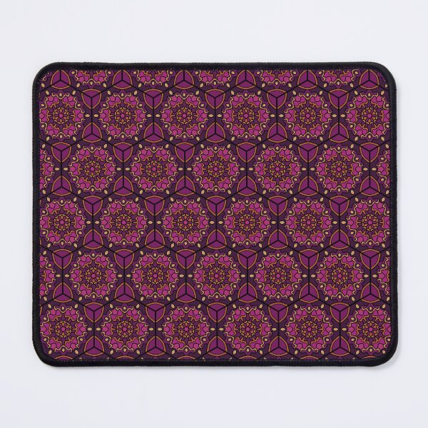 Item preview, Pink And Orange Hexagon Abstract Pattern designed and sold by Zuriezuart.