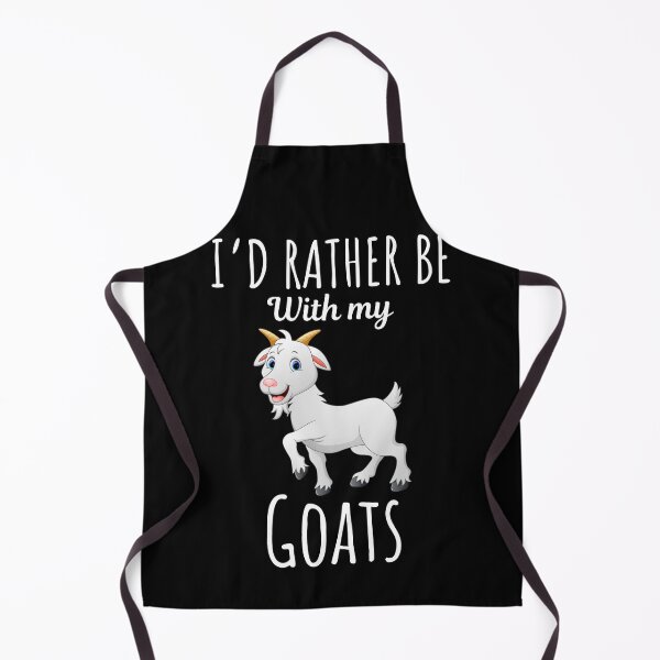 Item preview, I'd rather be with my goats, funny goat lovers and owners saying designed and sold by NBSStore.