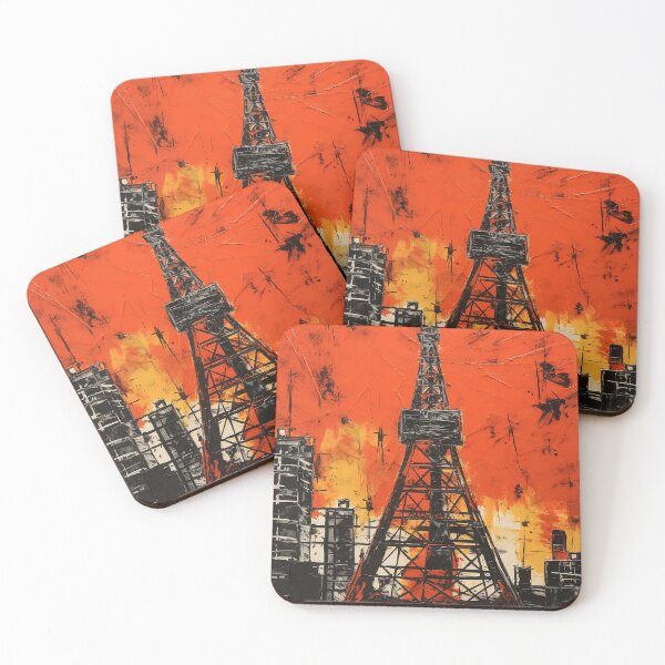 Item preview, Tokio city colorful travel vintage graphicS designed and sold by wonderfulpark.