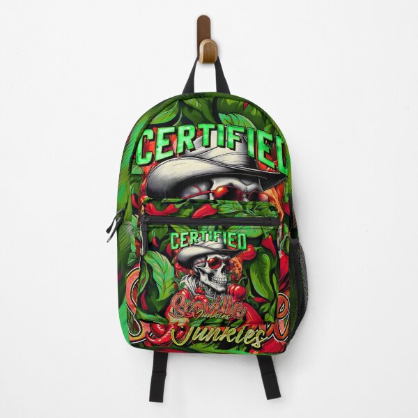 Item preview, Certified Scoville Junkies: Skulls Grinning Through the Habanero Haze [Full - Green] designed and sold by SuriyaArts.