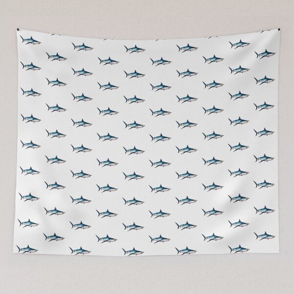 Item preview, Vibrant Watercolor Shortfin Mako Shark designed and sold by Fashon1.