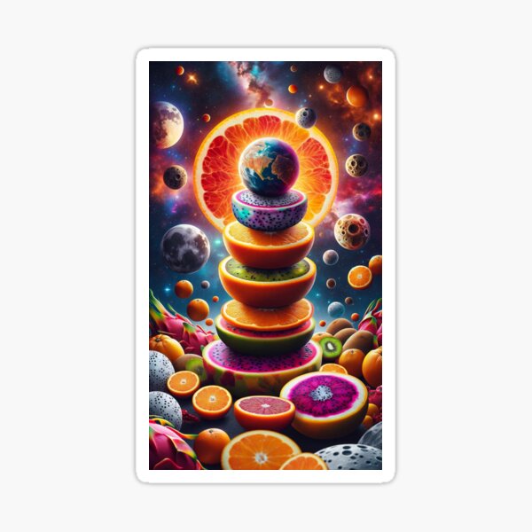 Item preview, Cosmic Fruit Galaxy designed and sold by templeofatro.