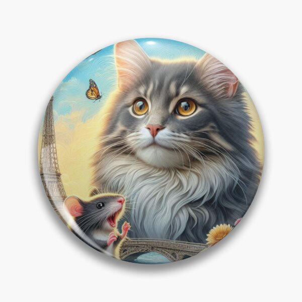 Item preview, #MaineCoonCat, #EiffelTowerDesign, designed and sold by KICIART.