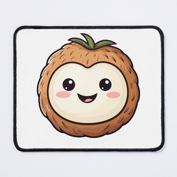 Item preview, Coconut Cute Cartoon style designed and sold by MuteluArtwork.