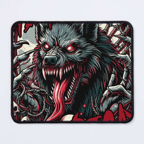 Item preview, Decaying Wolfman designed and sold by ETERNALDECAY.