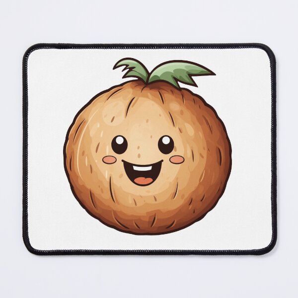 Item preview, Coconut Cute Cartoon style designed and sold by MuteluArtwork.