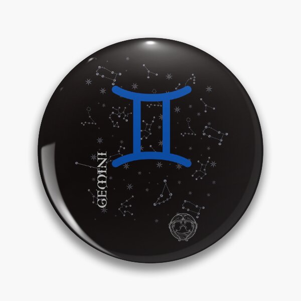 Item preview, Gemini zodiac sign designed and sold by misslizzyspin.