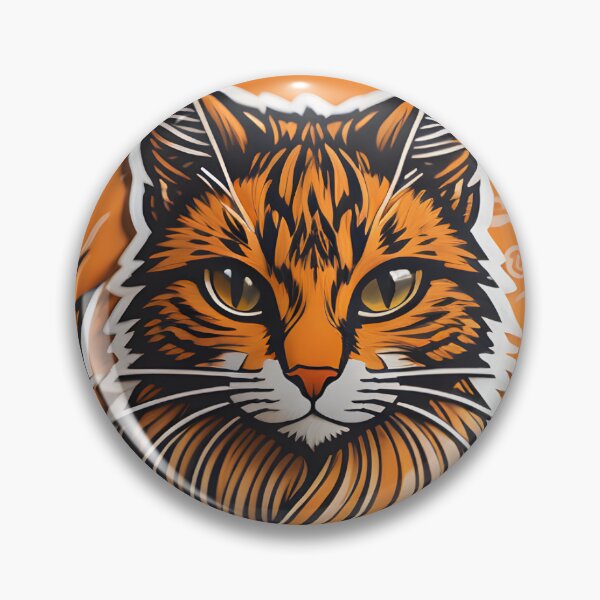 Item preview, cat with beard designed and sold by cuatrilenio.