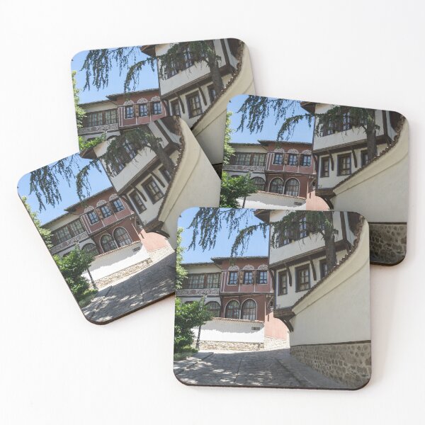 Item preview, Old Town Plovdiv Cobblestoned Street and National Revival Houses designed and sold by Georgia Mizuleva.