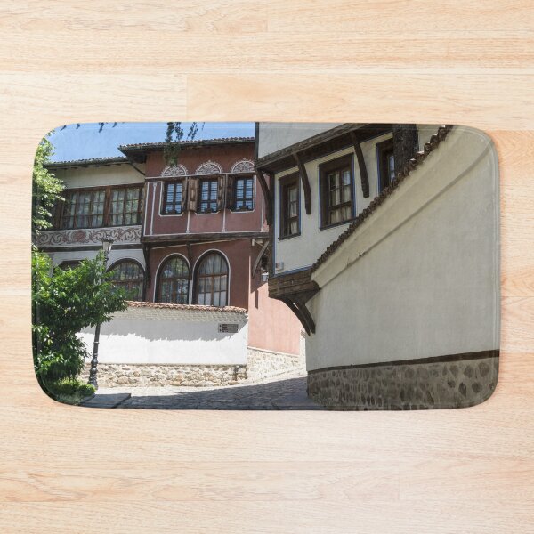 Item preview, Old Town Plovdiv Cobblestoned Street and National Revival Houses designed and sold by Georgia Mizuleva.