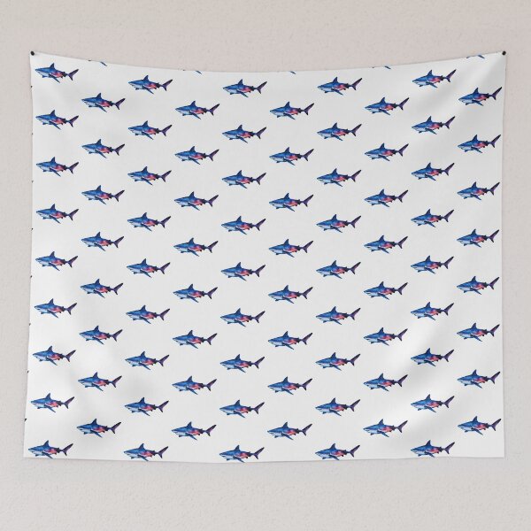 Item preview, Striking Watercolor Bull Shark designed and sold by Fashon1.
