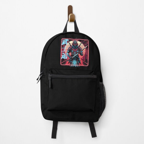Item preview, Robot Samurai Bushido Way of the Warrior Cyberpunk Kanji designed and sold by LiveNotByLies.