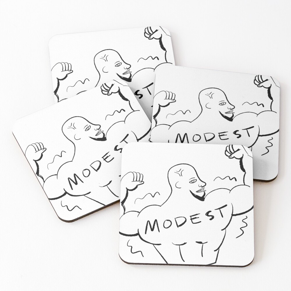 Item preview, Coasters (Set of 4) designed and sold by SuperModest.
