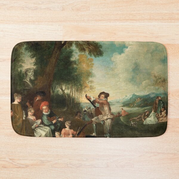 Item preview, jean antoine watteau paintings  jean antoine watteau artworks 1684 1721 designed and sold by Rayscompany.
